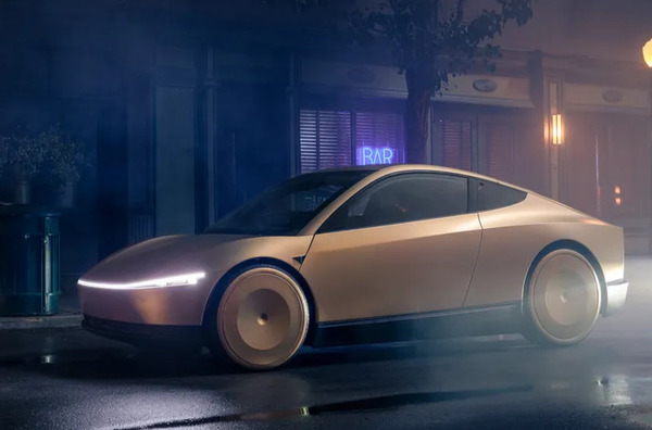 Robotaxi｜Tesla發布無軚盤Cybercab、成本低於3萬美元 馬斯克親自乘搭登場 Robovan驚喜現身（附影片）
