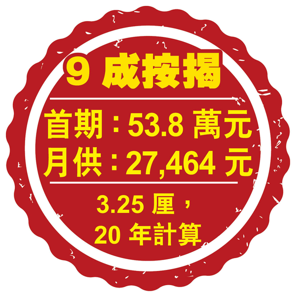 元朗鉅發大廈 中層開揚景